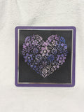Gorgeous heart stencils in a choice of 3 designs