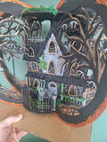 MDF 3D Halloween Pumpkin