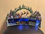 MDF Christmas Train scene