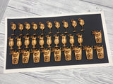 The Cocktail COLLECTION, MDF and STENCILS