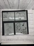 Cat stencil bundle
