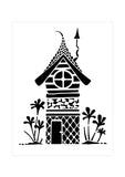 Fairy House Stencil