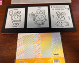 Easter stencil and card pack
