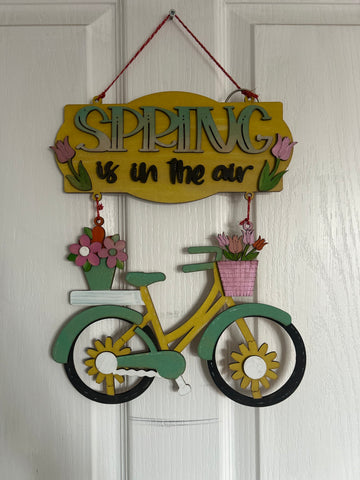 MDF spring bicycle