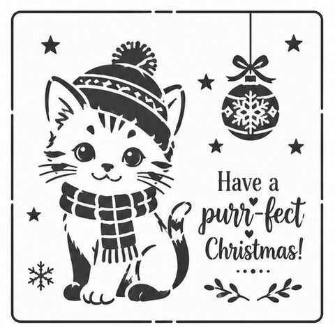 Purr fect Christmas, kitten