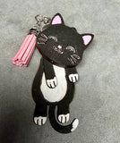 MDF 3d Animal Keychains, highland cow, rabbit, frog, cat, fox, raccoon and sheep