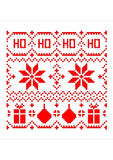 HoHoHo Scandinavian Sweater stencil