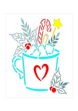 Hot cocoa Stencil