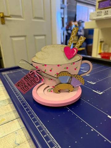 MDF teacup kit