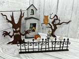 Haunted spooky street - 4 individual sets or 1 big bundle