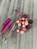 October kits -beaded pen set