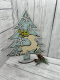 MDF Christmas trees with detail
