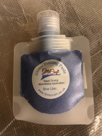 Blue lilac 30mls glitter paste