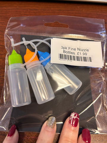 3 pk Fine Nozzle bottles