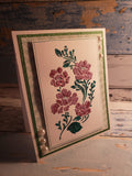 2 layer 1/2 heart flowers