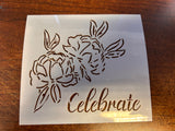 Celebrate Peonies Stencil