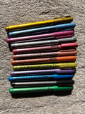 Gorgeous metallic water based markers