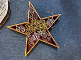 MDF finished sample