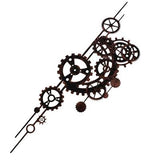 Long wall art clock