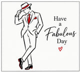 Have a fabulous day stencil