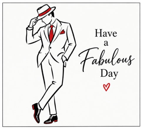 Have a fabulous day stencil