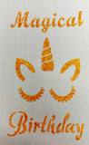 Pumpkin Glitter Paste