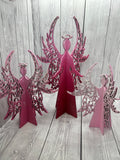 Set of 3 MDF Angels