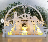 MDF Nativity Scene