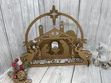 MDF Nativity Scene