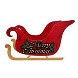 MDF Merry Christmas Sleigh Gift Basket