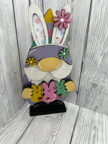 MDF Easter Peep Gnome