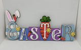 Easter or spring MDF word block