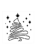 6x6 Swirl and Star Tree