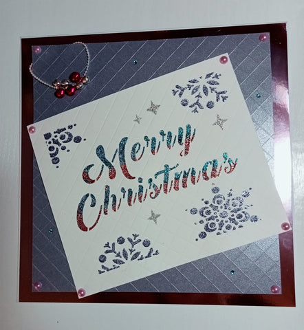 Merry Christmas Snowflakes