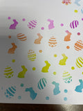 Easter background stencil