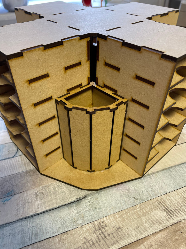 MDF rotating ink pad storage unit Glitzcraft