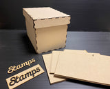 Personalised MDF Stamp / Storage Box