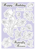 Butterfly Blossom Stamp and Stencil Set