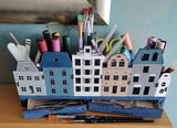 MDF houses desk Tidy