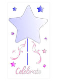 Celebrate Balloon Star Treat Cup Stencil