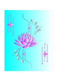Celestial Collection - Celestial Lily Stencil