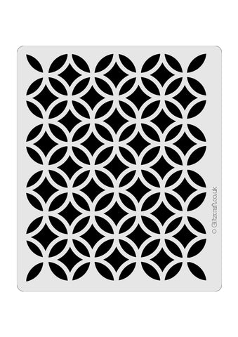 Circle Weave Stencil