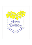 CLEARANCE - Daisy Pocket Stencil