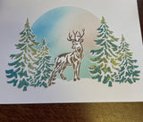 Deer and Trees - 2 layer stencil pack