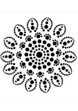 CLEARANCE - Dotty Mandala Flower