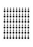 background stencil circle drops