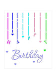 Hanging Happy Birthday