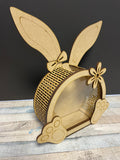 MDF  / Acrylic Easter Bunny Candy jar / Bank