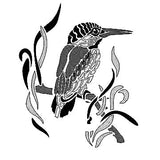 Kingfisher Mylar Stencil