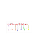 Merry Christmas Hanging Fairy Lights